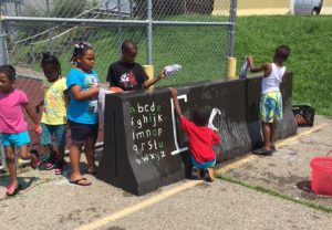 Young and Old Bond Through Summer Nutrition Program, Games and Activities