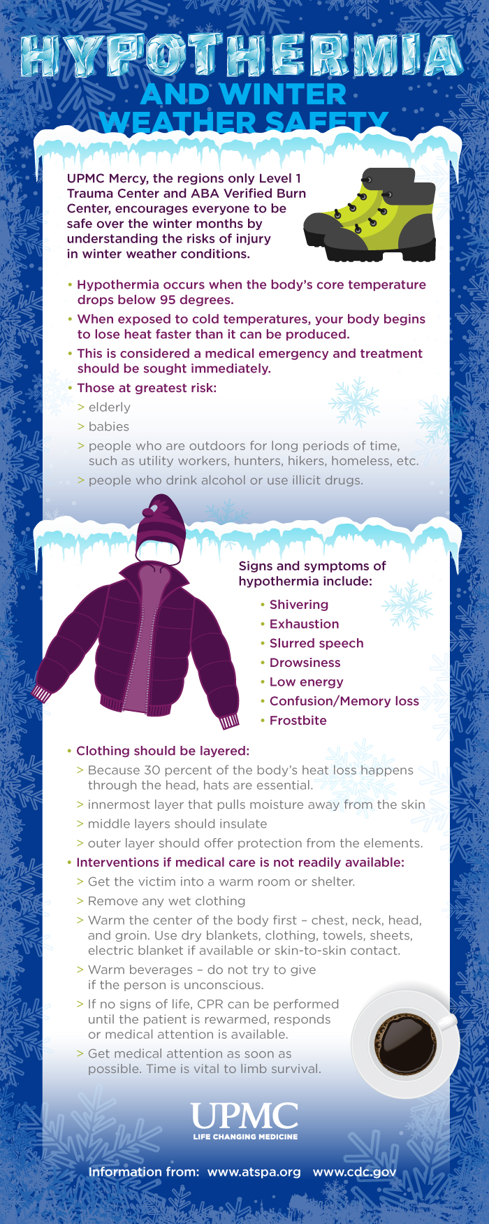 Hypothermia 101: UPMC Mercy Offers Tips