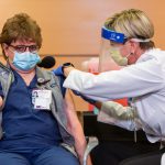 UPMC Frontline Workers Receive COVID-19 Vaccinations