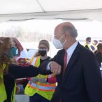 Governor Wolf Visits UPMC Drive-Up Vaccine Clinic